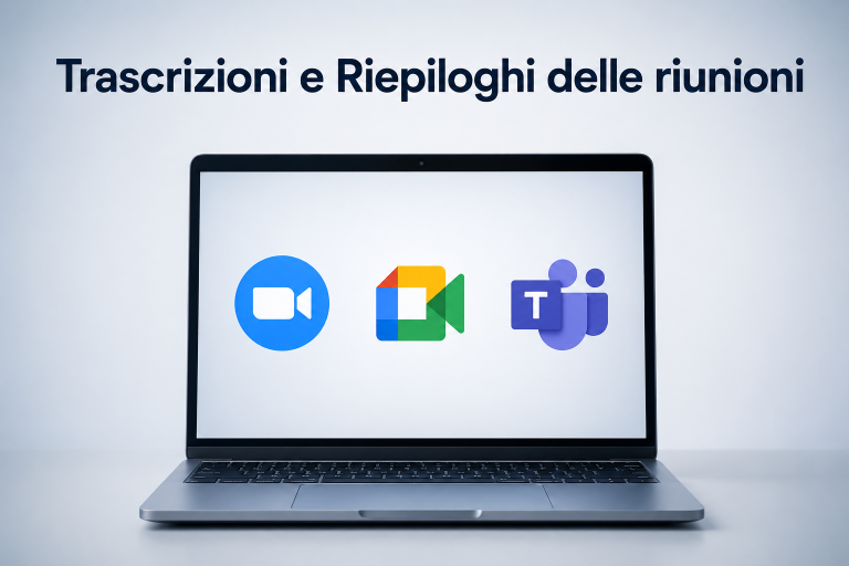 Riassumere una riunione con l’AI: Zoom, Google Meet e Microsoft Teams